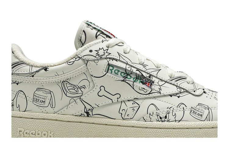 Кроссовки Reebok Tom & Jerry x Club C 'Sketch'