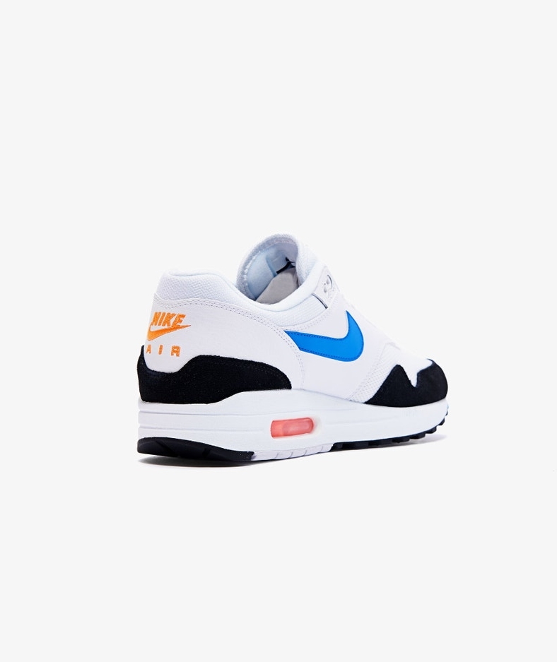 Кроссовки Nike Air Max 1 White Photo Blue Black