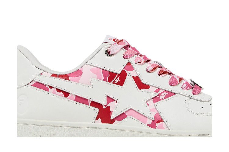 Кроссовки Bapesta Icon 'ABC Camo - Pink'