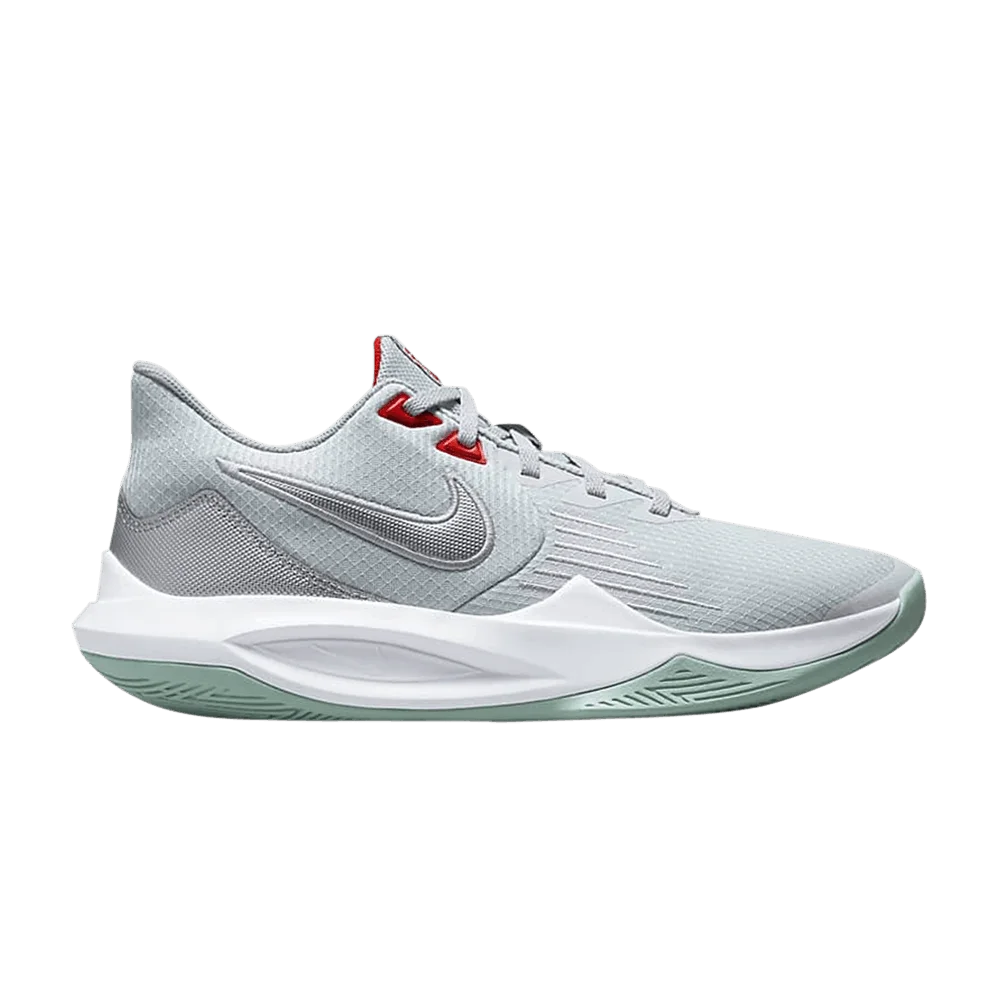 Кроссовки Nike Precision 5 'Pure Platinum Metallic Silver'