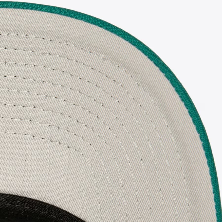 Бейсболка Mitchell & Ness Teal Anaheim Ducks Team Flip Pro Vintage Snapback Hat
