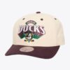Mitchell-Ness-Cream-Anaheim-Ducks-Vintage-Hockey-Horizon-Pro-Crown-Snapback-Hat-100x100