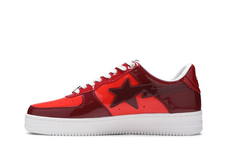 Кроссовки Bapesta Low M1 'Color Camo Combo - Red'