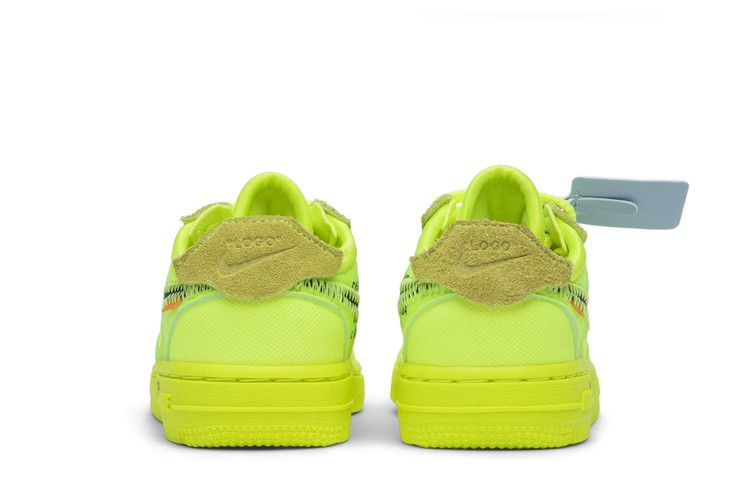 Кроссовки Nike Off-White x Air Force 1 Low TD 'Volt'