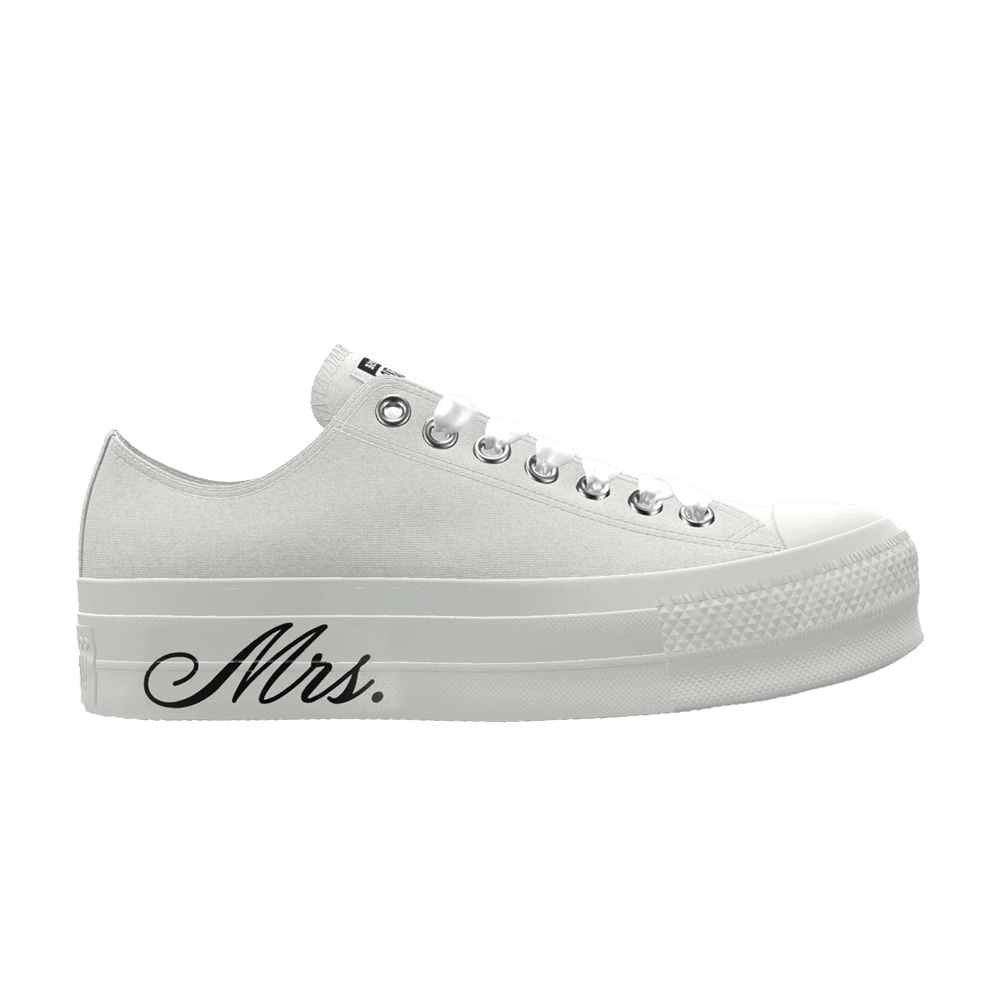 Converse Chuck Taylor All Star Lift Platform Low 'Wedding' By You