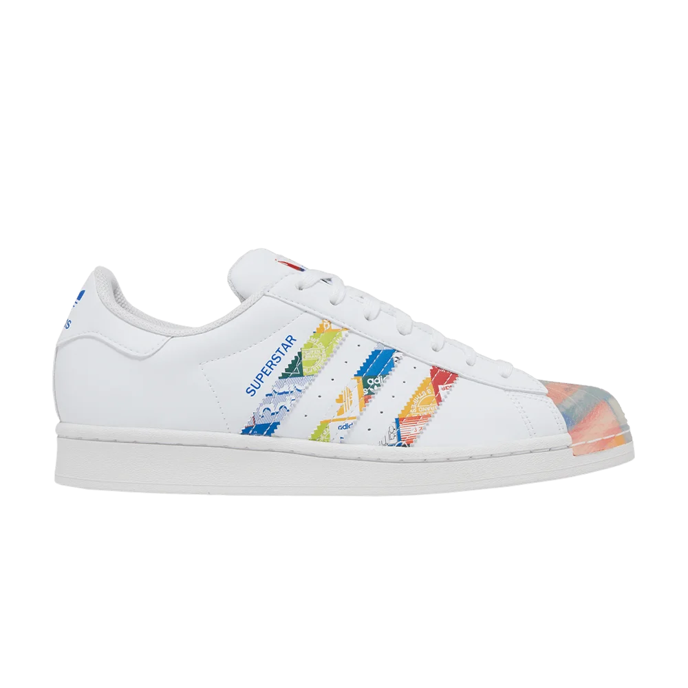 Кроссовки Adidas Superstar 'Multi Logo'