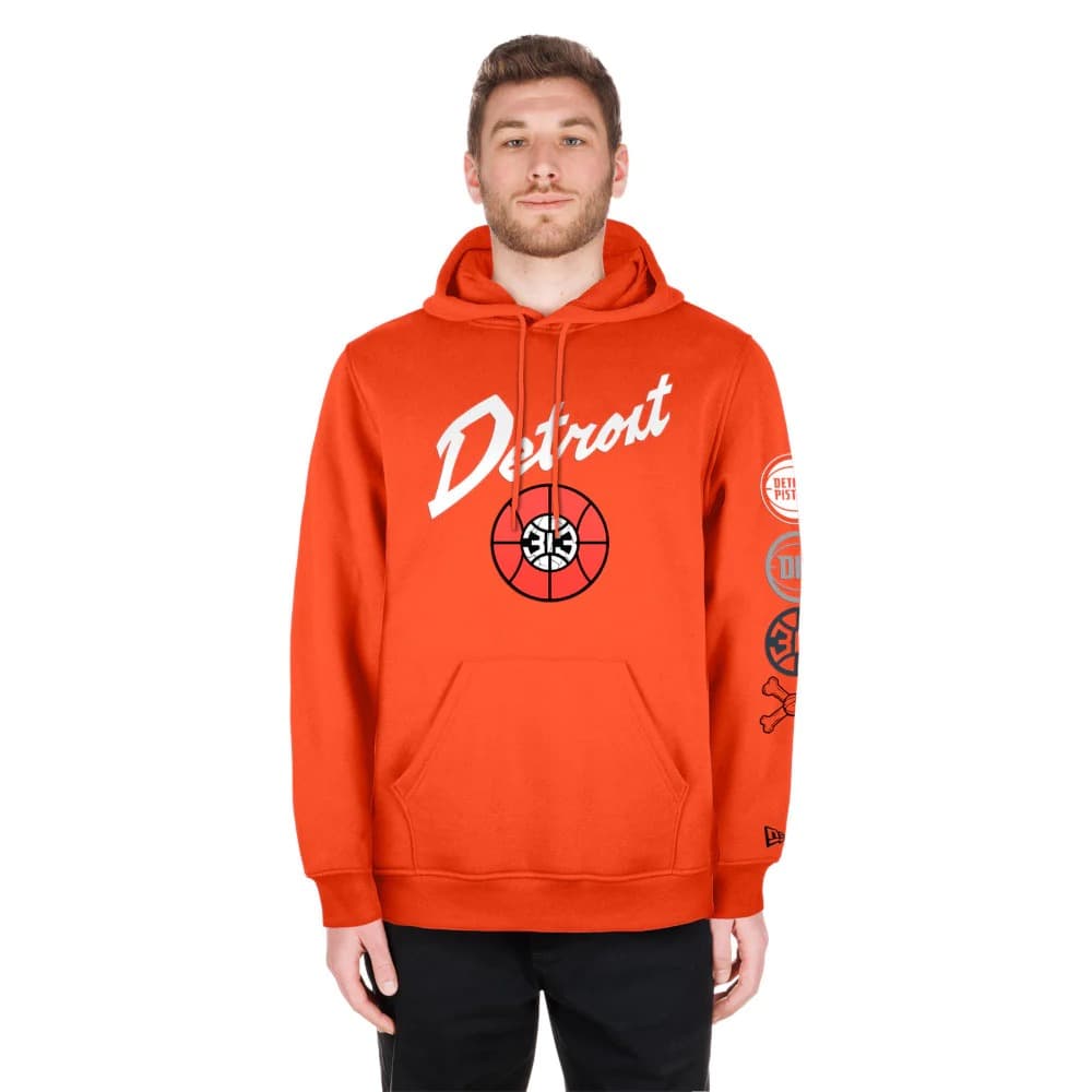 Худи New Era Detroit Pistons 2024 City Edition NBA Hoodie