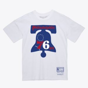 Mitchell-Ness-White-Philadelphia-76ers-Logo-T-Shirt-300x300