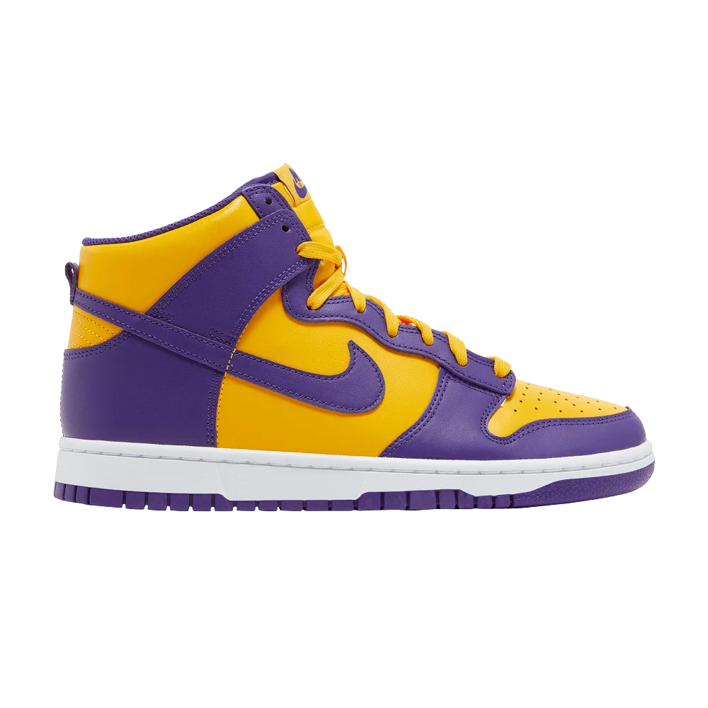 Krossovki-Nike-Dunk-High-Lakers