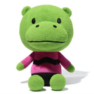 BAPE-Hippo-Plush-Doll-35cm-Green-300x300