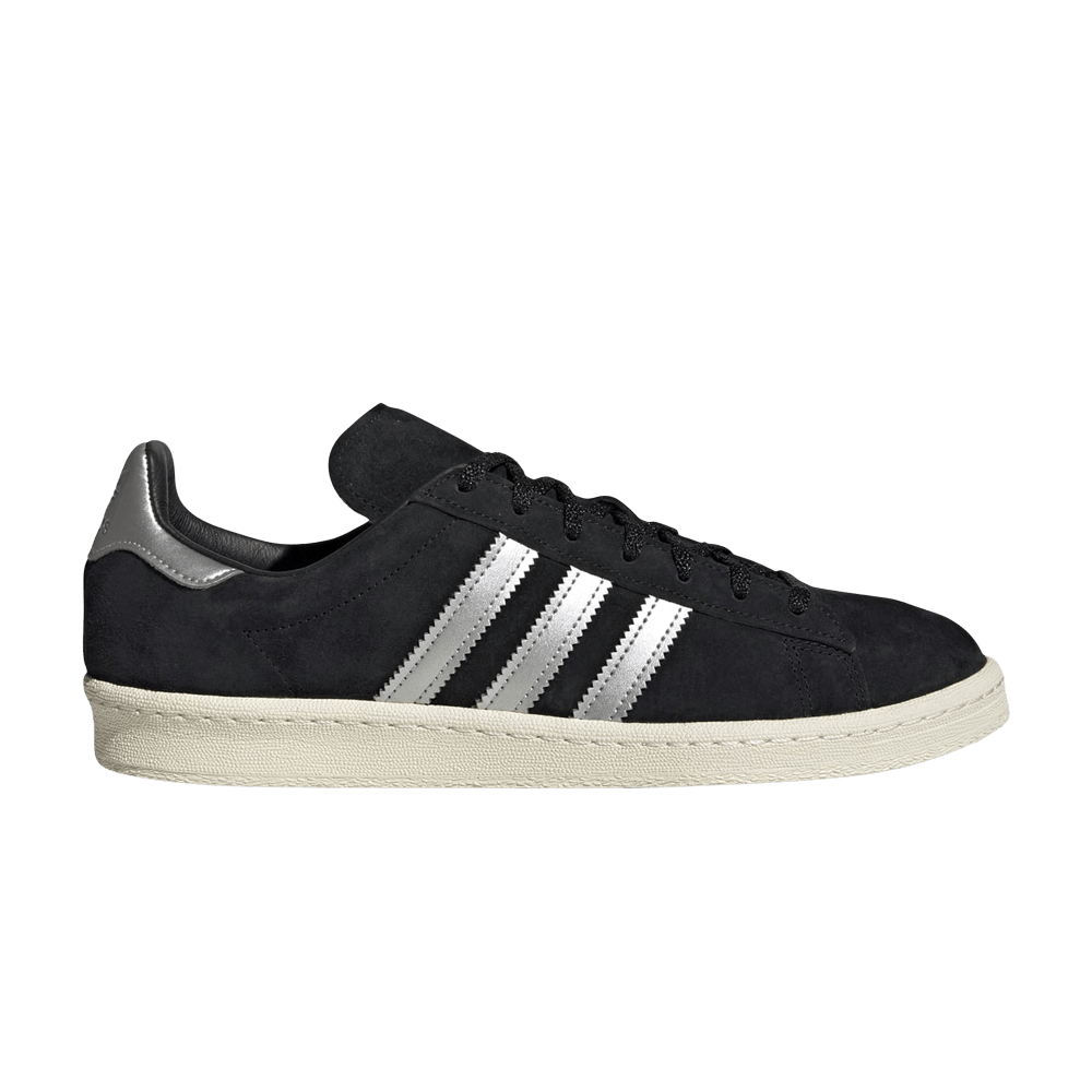 Кроссовки adidas Campus 'Black Metallic Silver'