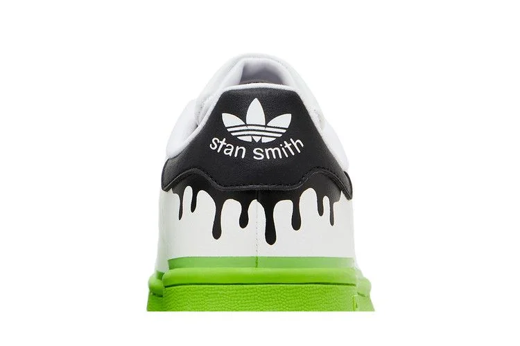 Кроссовки Adidas Stan Smith Big Kid 'Paint Drip - White Solid Green'