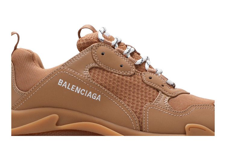 Кроссовки Balenciaga Triple S Sneaker 'Clear Sole - Light Camel'