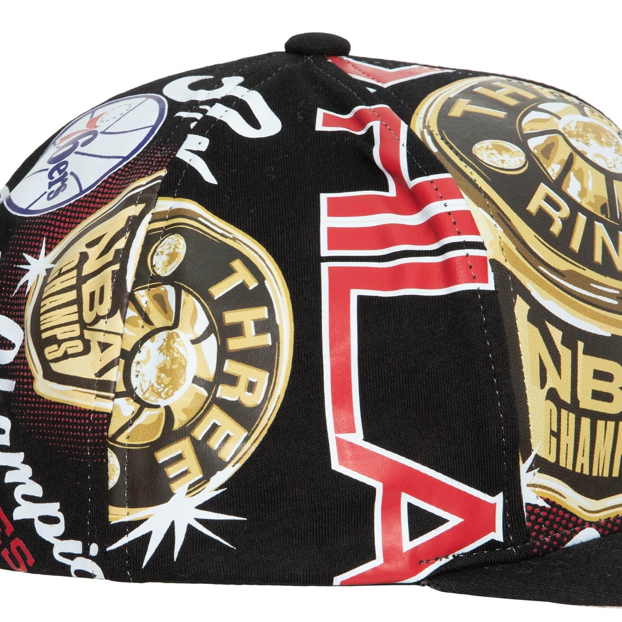 Бейсболка Mitchell & Ness Shirt Remix Snapback HWC Philadelphia 76ers