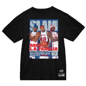 Mitchell-Ness-Slam-Cover-Los-Angeles-Clippers-Black-T-Shirt-300x300