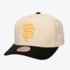 Mitchell-Ness-Cream-San-Francisco-Giants-Overspray-Pro-Crown-Snapback-Hat-100x100