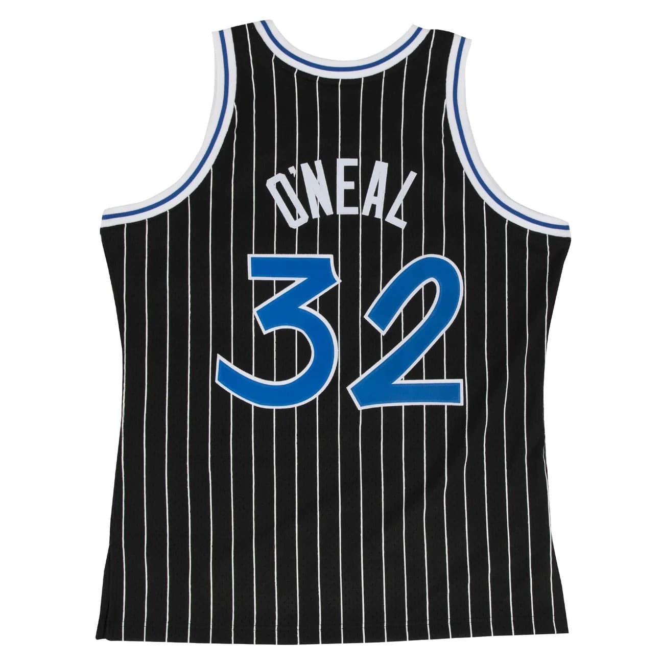 1994-95-Orlando-Magic-Shaquille-ONeal-32-Swingman-Hardwood-Classics-Black-Pinstripes-Jersey-11