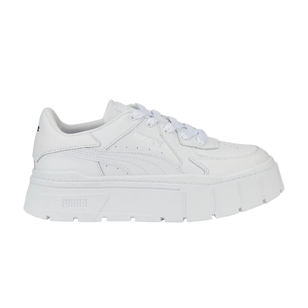Krossovki-Puma-Wmns-Mayze-Stack-Edgy-Triple-White
