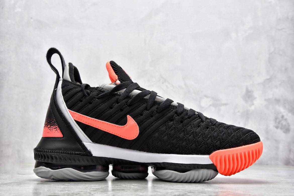 Кроссовки Nike LeBron 16 Black Hot Lava