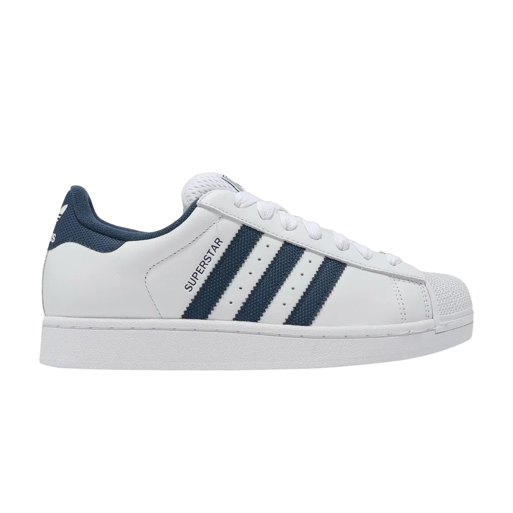 Кроссовки adidas Superstar 2 'Cloud White Crew Navy Gold Metallic'