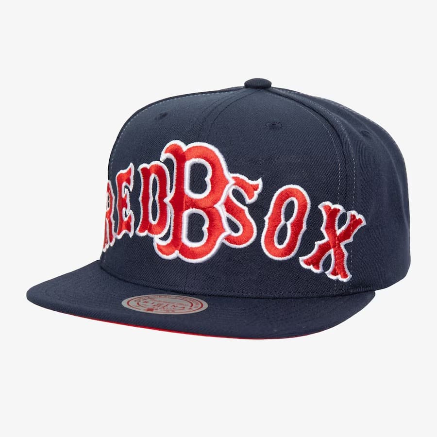 Mitchell-Ness-Navy-Boston-Red-Sox-Day-4-Snapback-Hat