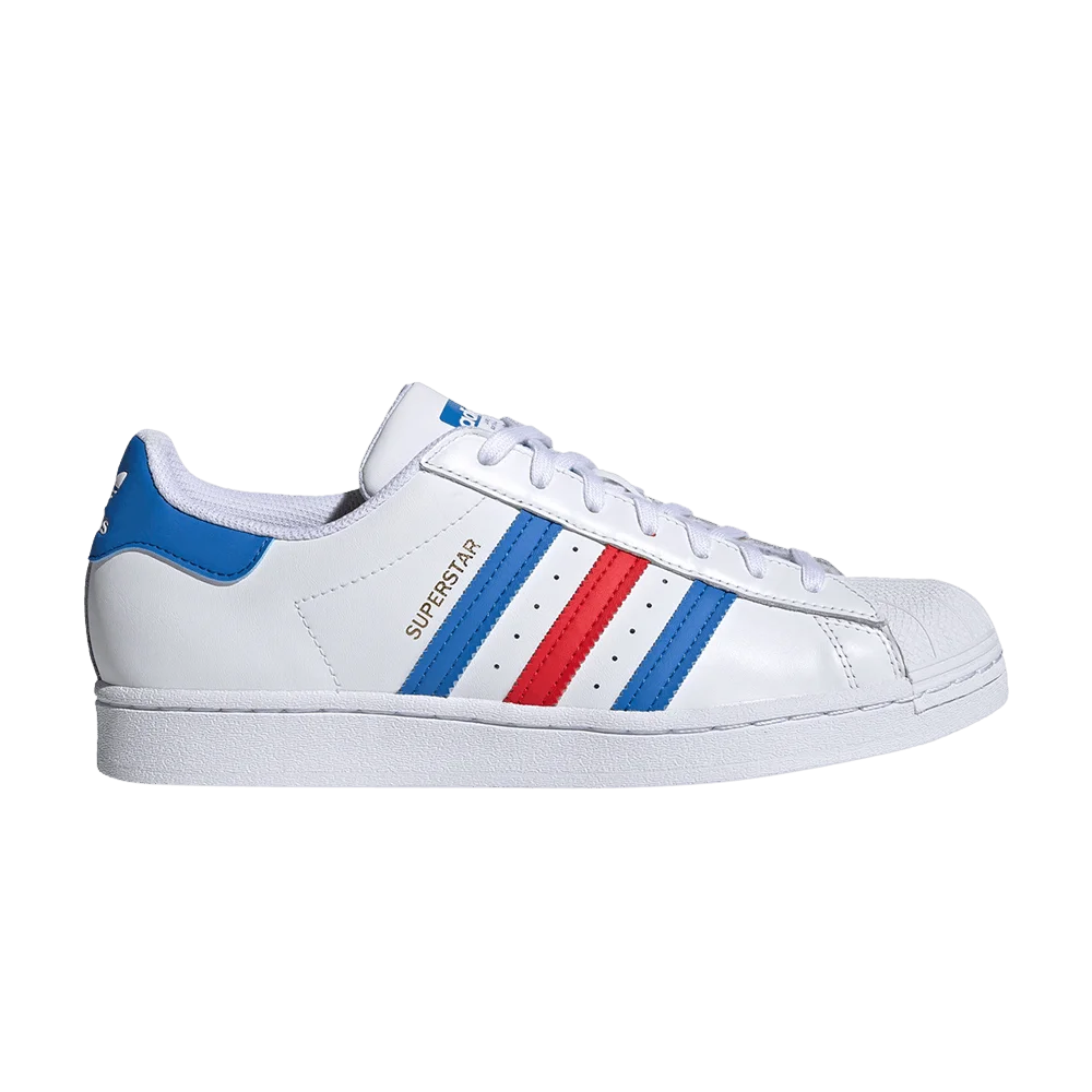 Krossovki-Adidas-Superstar-White-True-Blue-Red