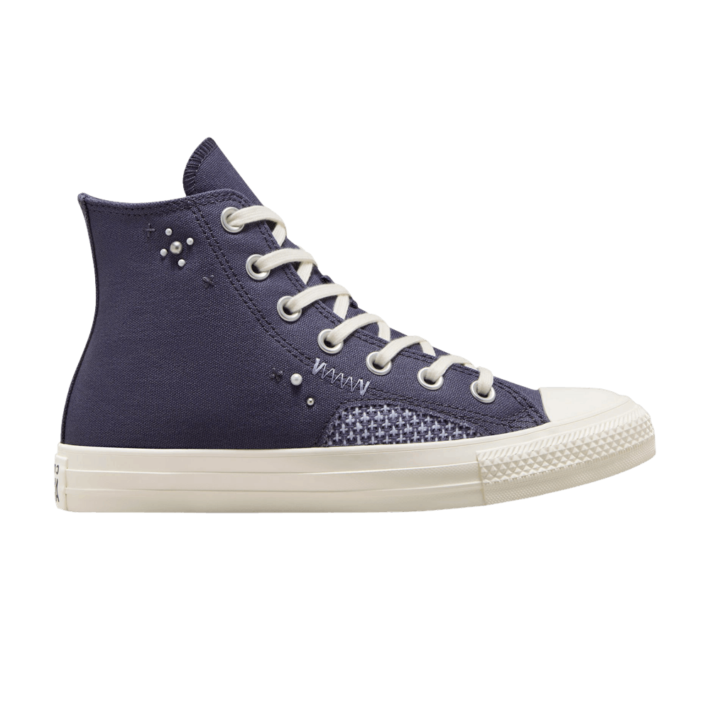Кроссовки Converse Wmns Chuck Taylor All Star High 'Pearls & Studs - Shadow Purple'