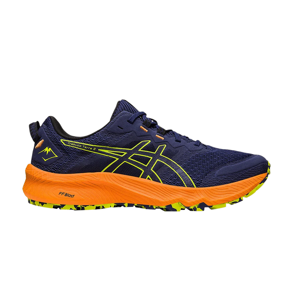 Кроссовки Asics Trabuco Terra 2 'Deep Ocean Neon Lime'