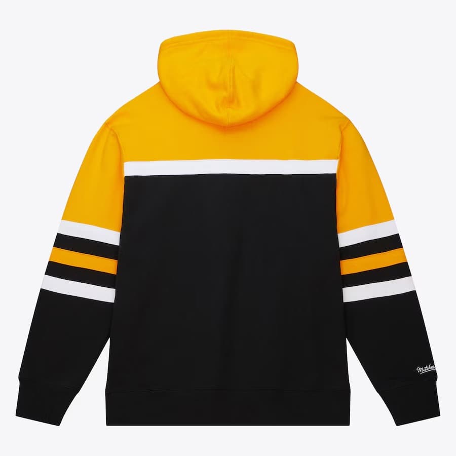 Худи Mitchell & Ness Black Los Angeles Lakers Head Coach Pullover Hoodie