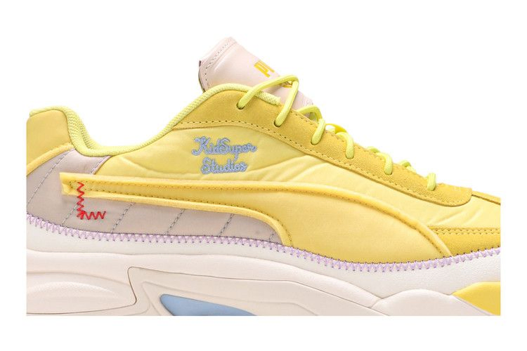 Кроссовки KidSuper Studios x Puma Nitefox 'Limelight Yellow Cream'