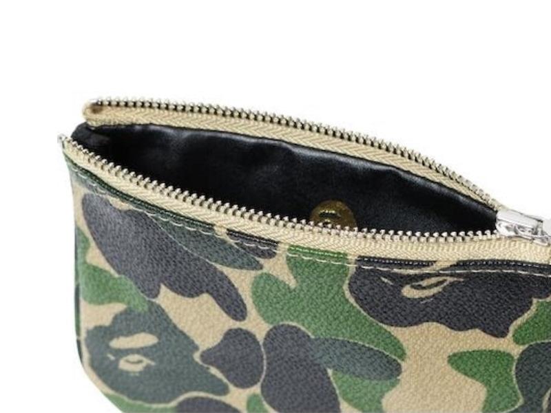 Кошелек BAPE Abc Canvas Wallet (S) Green