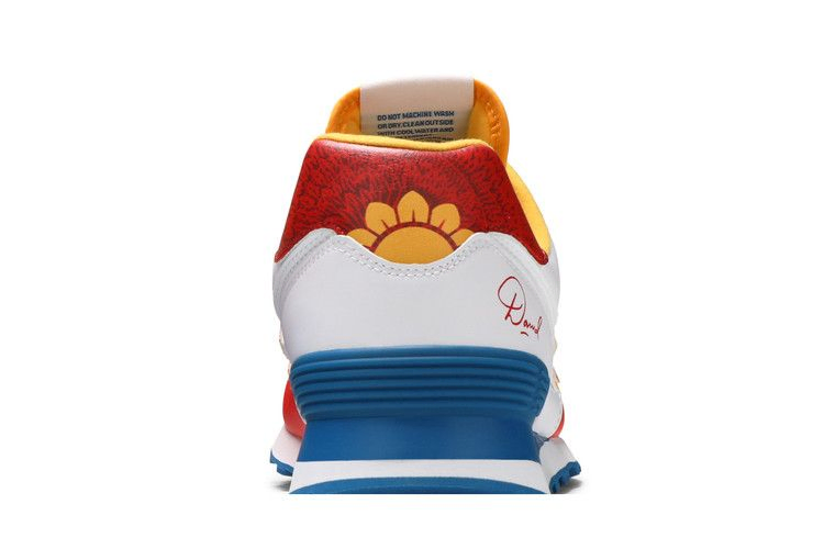 Кроссовки New Balance David Sunflower Seeds x 574 'Blue Munsell White'