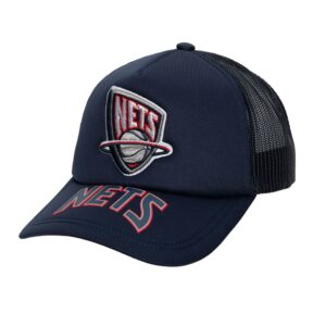 Mitchell-Ness-Puff-The-Magic-Trucker-Snapback-HWC-New-Jersey-Nets-300x300