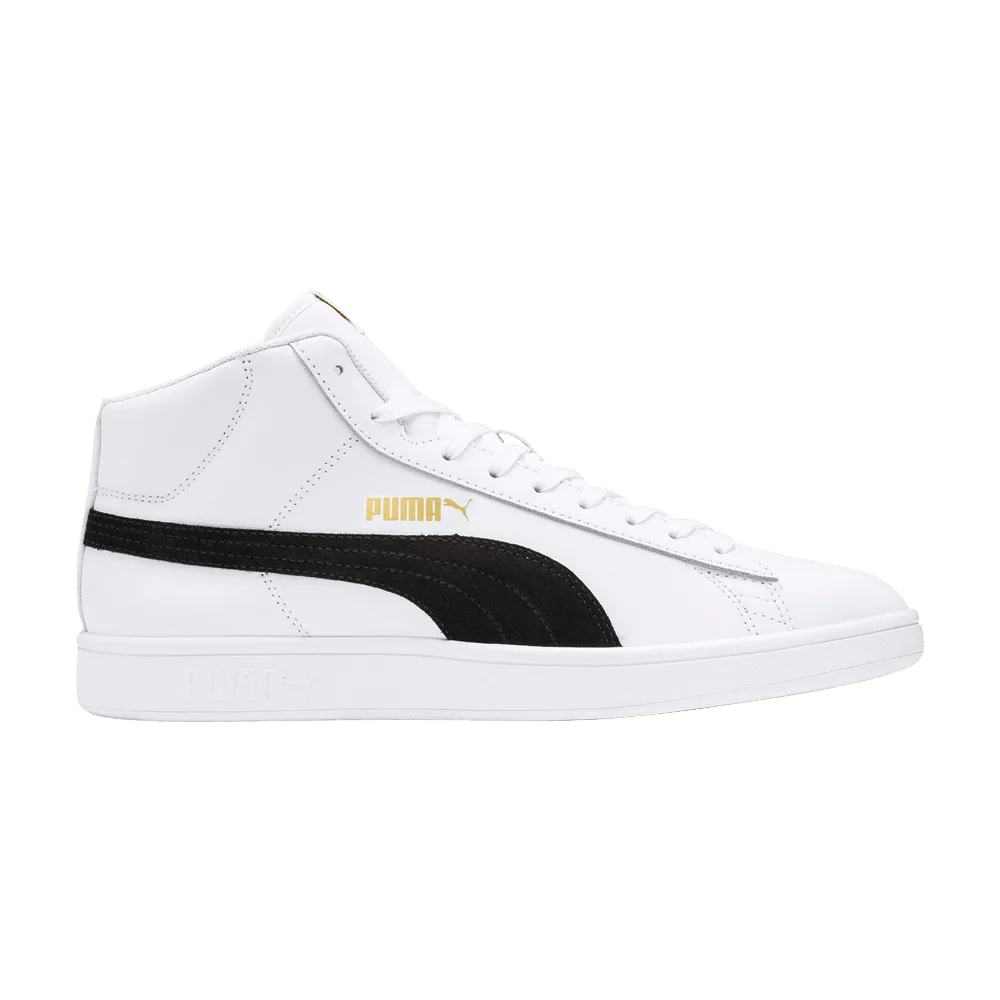 Krossovki-Puma-Smash-v2-Mid-White-Black