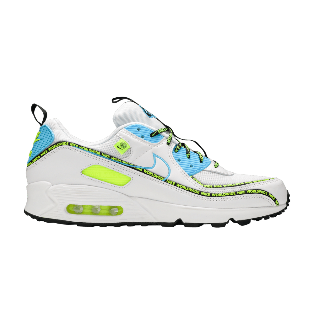 Кроссовки Nike Air Max 90 SE 'Worldwide Pack - Blue Fury Volt'