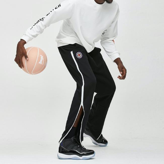 Баскетбольные брюки Ehot Planet Zip Black Pants