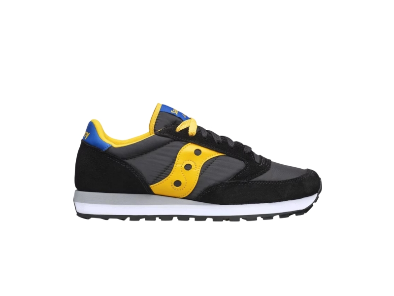 Кроссовки Saucony Jazz Original 'Black Yellow Blue'