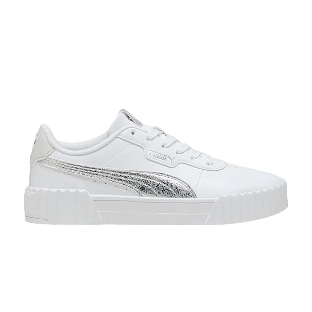Krossovki-Puma-Wmns-Carina-3.0-Metallic-White-Silver
