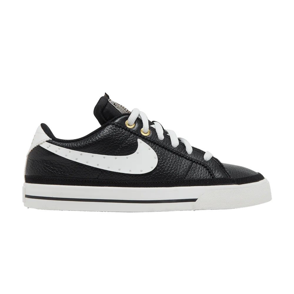 Кроссовки Serena Williams Design Crew x Nike Wmns Court Legacy 'Black Metallic Gold'