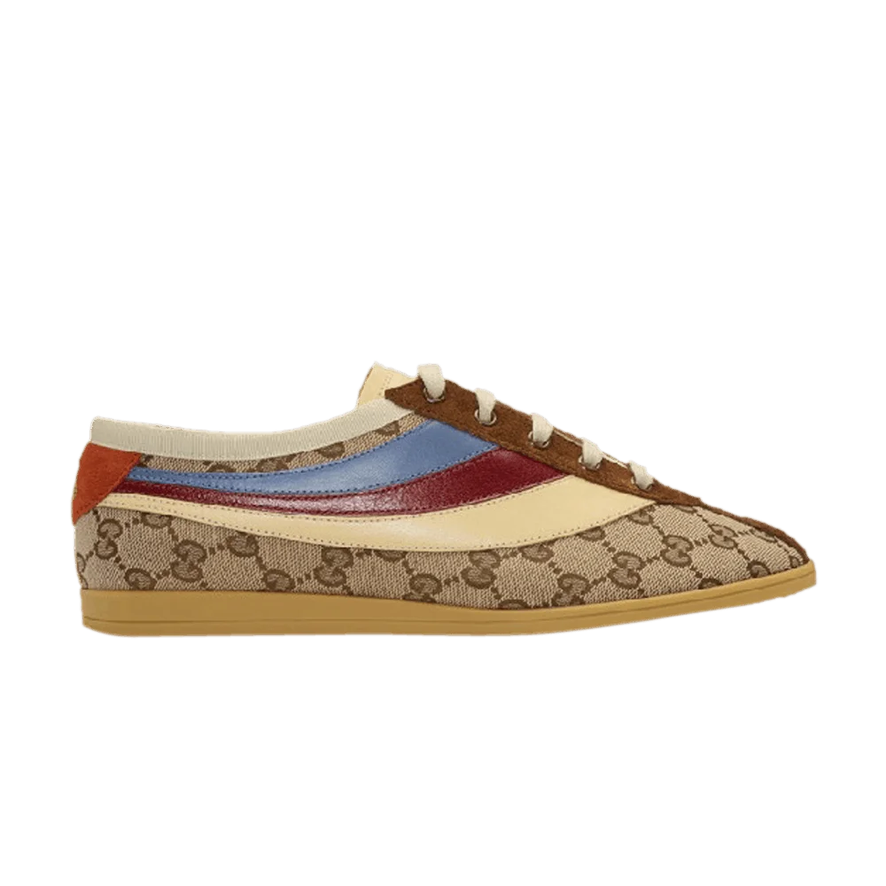 Krossovki-Gucci-GG-Falacer-Low-Beige