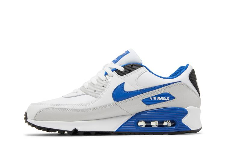 Кроссовки Nike Air Max 90 Leather 'White Game Royal'