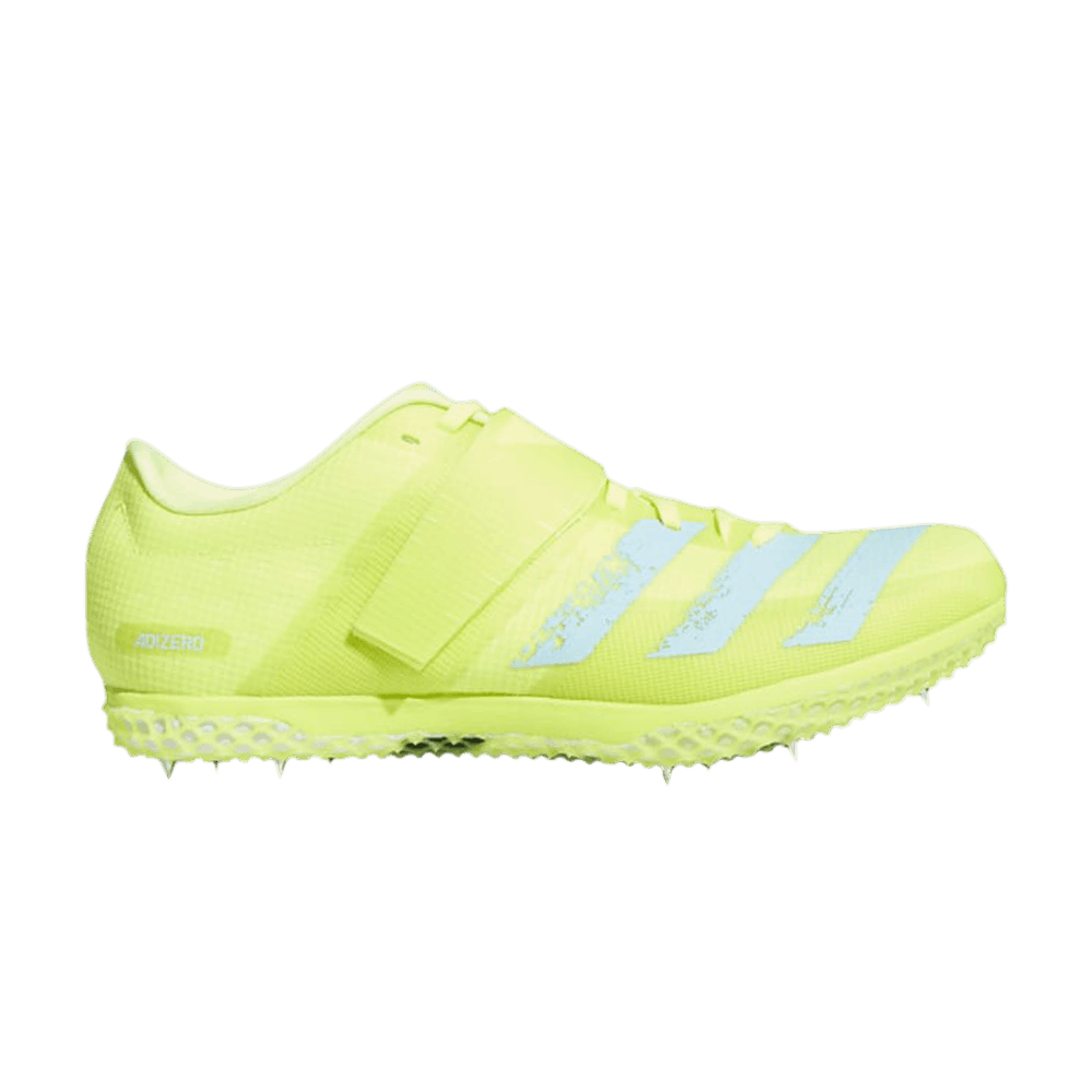 Кроссовки adidas Adizero High Jump 'Solar Yellow Aqua'