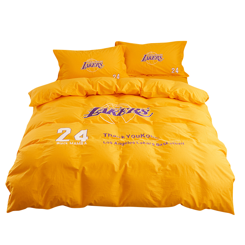 Постельное бельё Los Angeles Lakers Bryant 24 Yellow