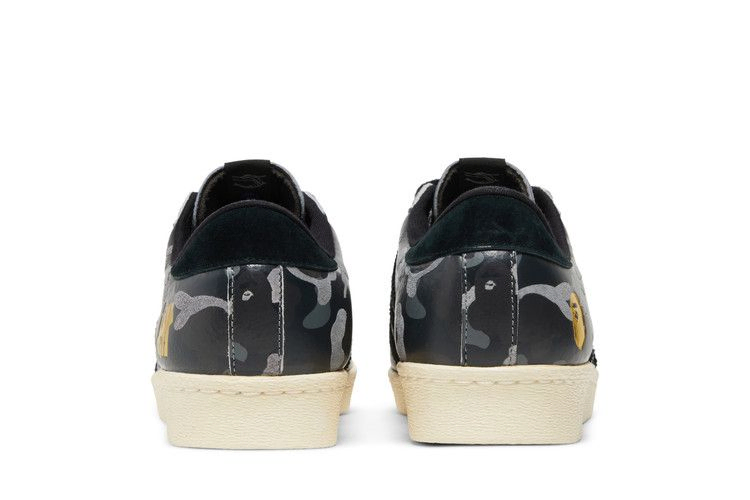 Кроссовки A Bathing Ape x Undeafeated x adidas Superstar 80s 'Black Camo'