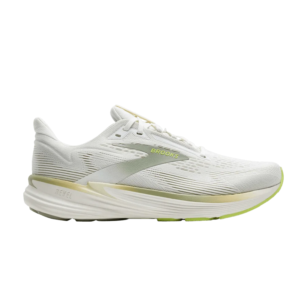 Кроссовки Brooks Revel 8 'Coconut Tea Acid Lime'