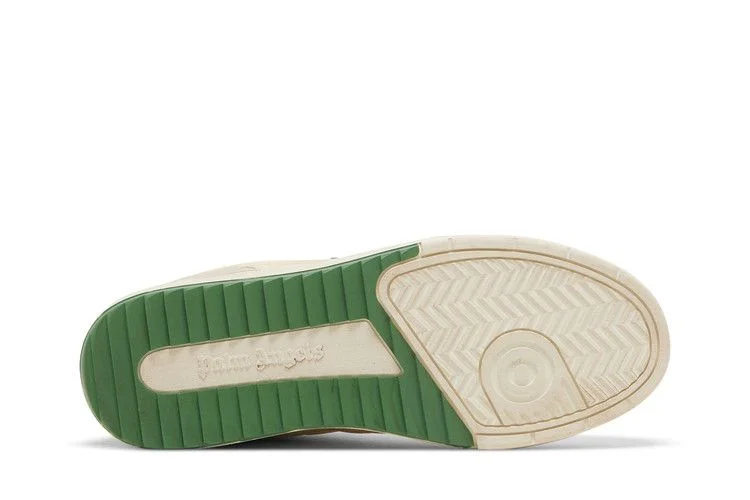 Krossovki-Palm-Angels-Palm-University-Low-White-Green-3