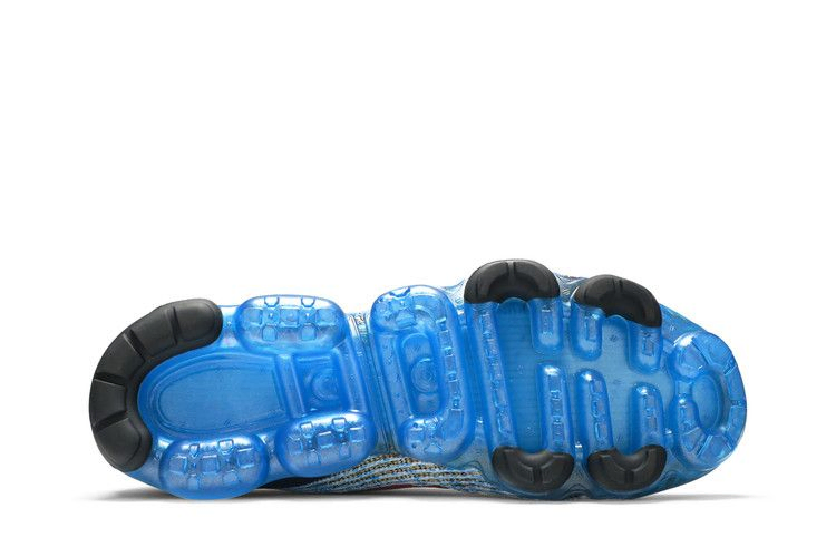Кроссовки Nike Air VaporMax Flyknit 3 'Photo Blue Gold'