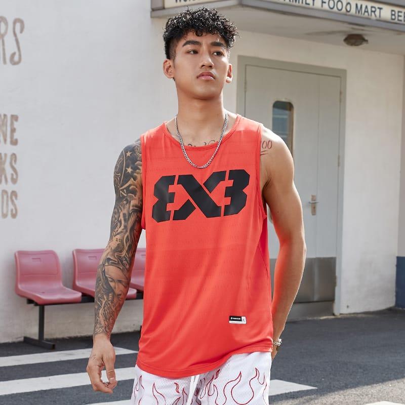 Ehot-3X3-League-Orange-Undershirt