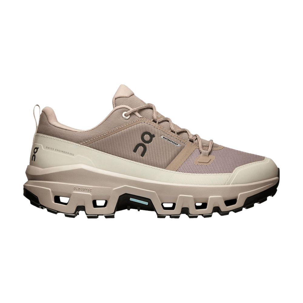 Кроссовки ON Cloudrock Low Waterproof 'Cinder Fog'