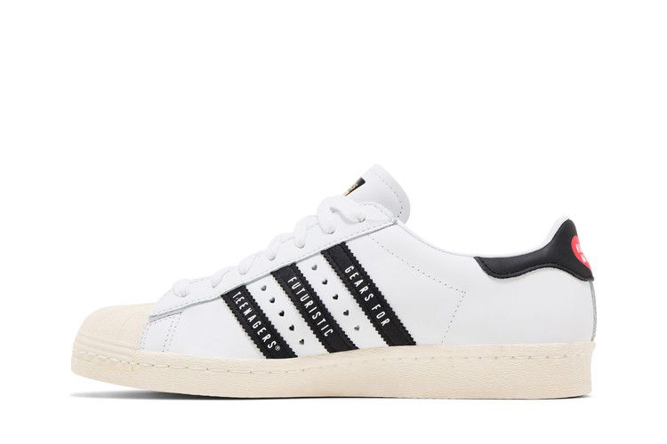 Кроссовки Human Made x adidas Superstar 'Gears For Futuristic Teenagers - White Black'